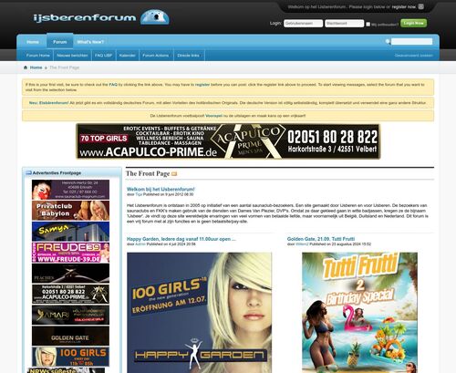 Review screenshot ijsberenforum.com