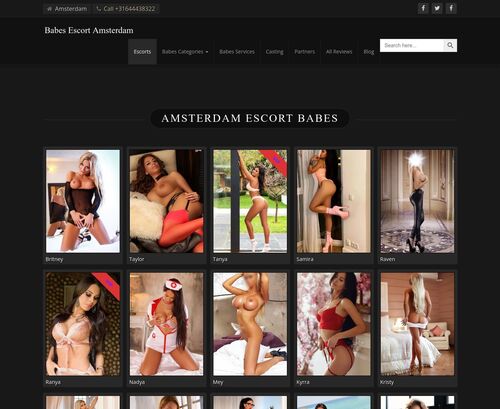 A Review Screenshot of Babes Escort Amsterdam