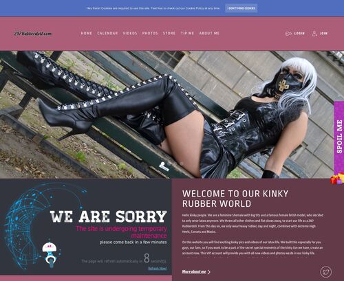 A Review Screenshot of 247 Rubberdoll