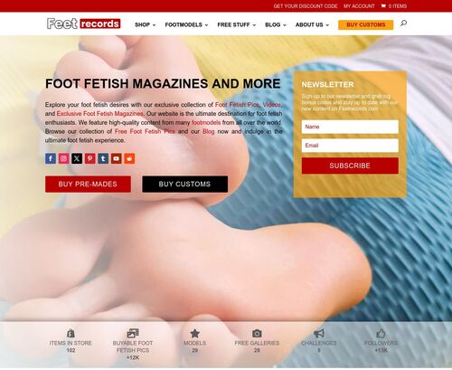 A Review Screenshot of Feet records