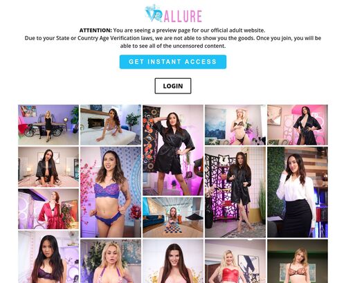 A Review Screenshot of VR Allure