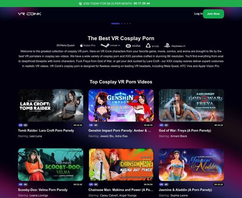 A Review Screenshot of VR Conk