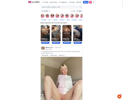 A Review Screenshot of Sextflirt