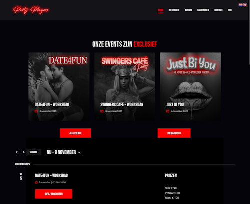 A Review Screenshot of Party Players