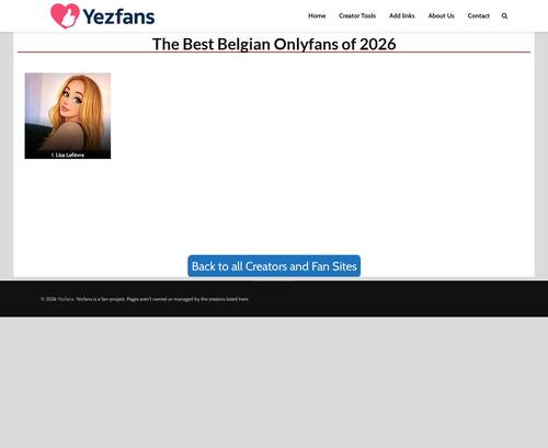 Review screenshot yezfans.com